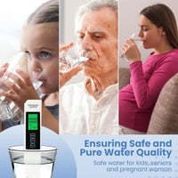 New 4 in 1 TDS Meter - TDS EC & Temperature