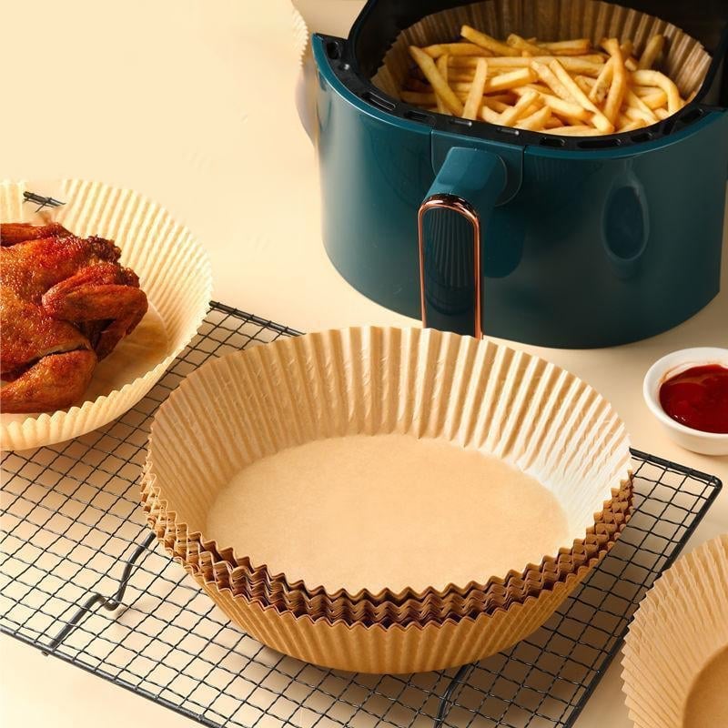 100 Pcs Parchment Paper for Air Fryer