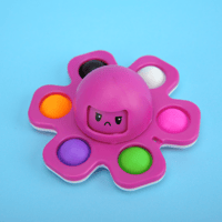 Octopus Push Pop Bubble Fidget Speelgoed Spinner