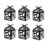 Halloween-Themed Glitter Decorative Candy Box