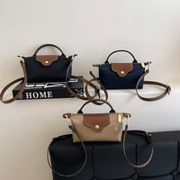 Women's Fashion Colorblock Mini Crossbody Bag