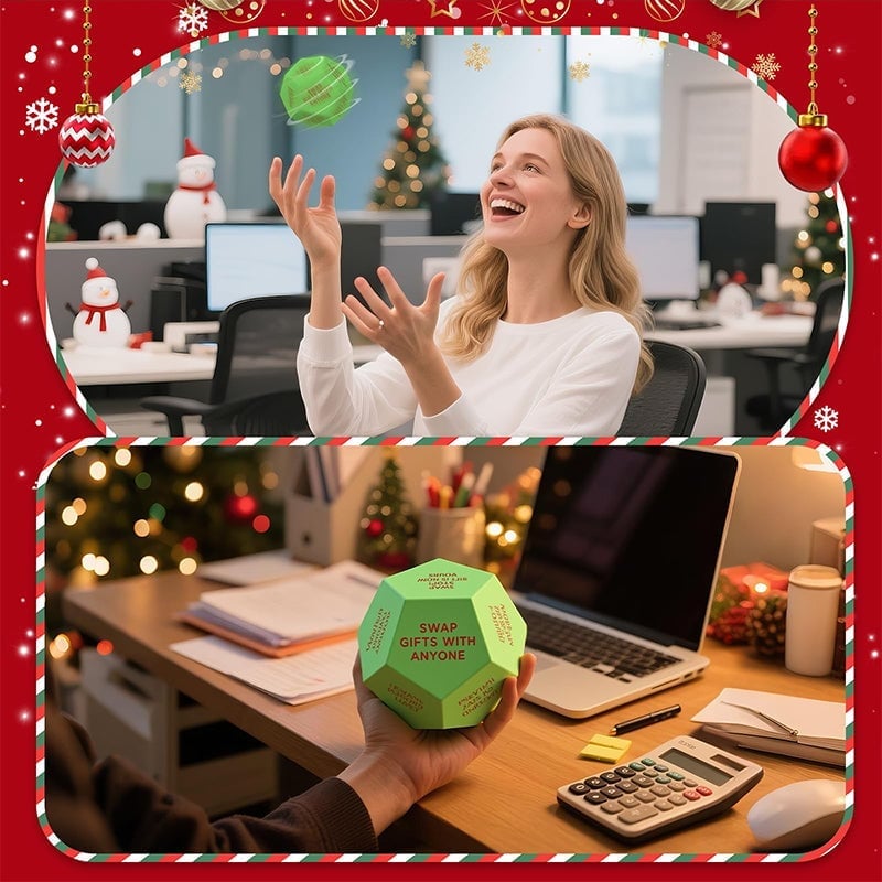 Santa Swap Gift Exchange Dice