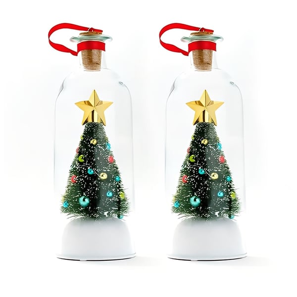 Christmas Tree in a Bottle