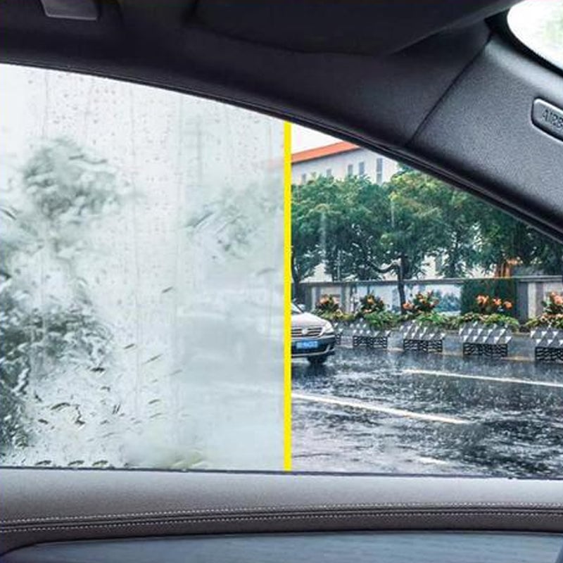 Waterafstotende spray voor autoruiten