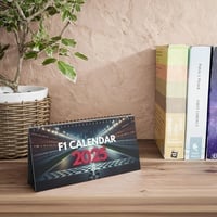 F1 2025 Desktop Calendar