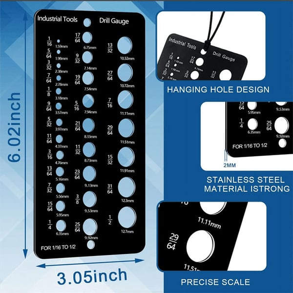Drill Measurement Gauge