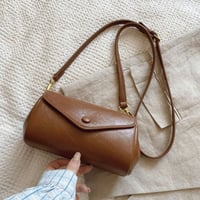 Damen-Umhängetasche aus Leder für alle Jahreszeiten