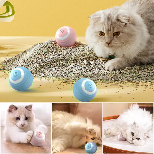 Smart Gravity Cat Teaser Ball