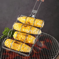 Roestvrijstalen maïsgrillmand