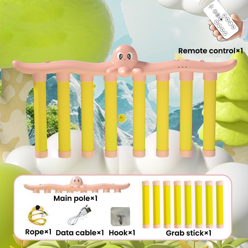 Reaction Challenge Octopus Stick Grab Game