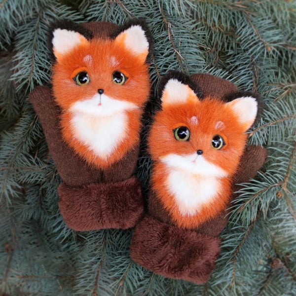 Cartoonhandschuhe  Tierhandschuhe