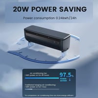 No Drilling Kitchen Wall Air Conditioner Fan