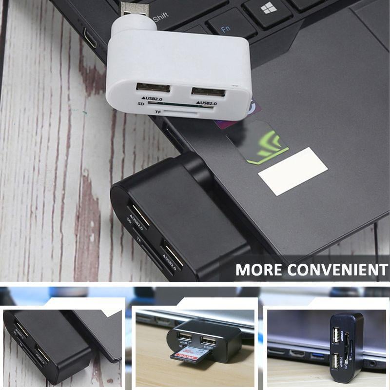 4 in 1 Rotatable USB Hub
