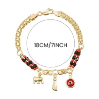 Devil's Eye Elephant Bracelet