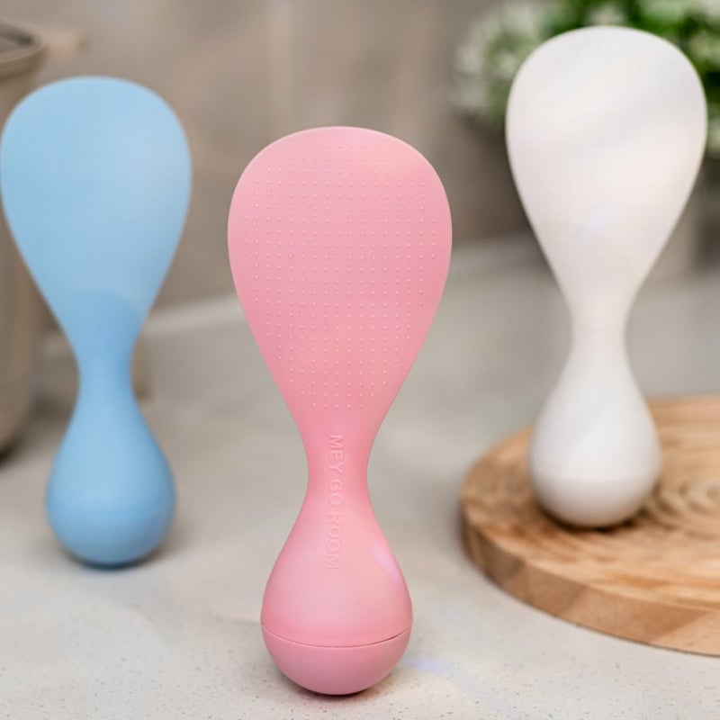 Non-Tipping Standable Rice Scoop