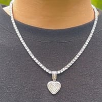 Hip Hop Heart Necklace