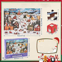Christmas Puzzle Advent Calendar 2024