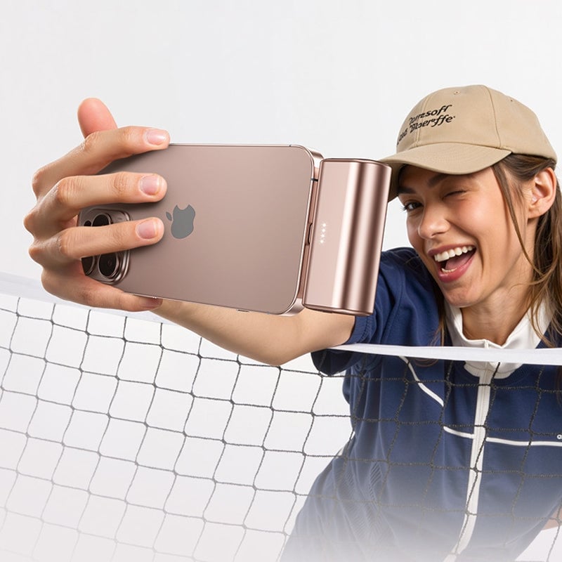 Faltbare Powerbank mit Schnellladefunktion
