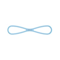 New 8-Shaped Silicone Resistance Band with Massage Grip