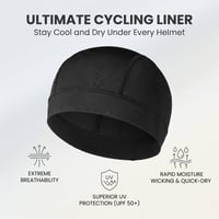 Cooling Ice Silk Cycling Cap