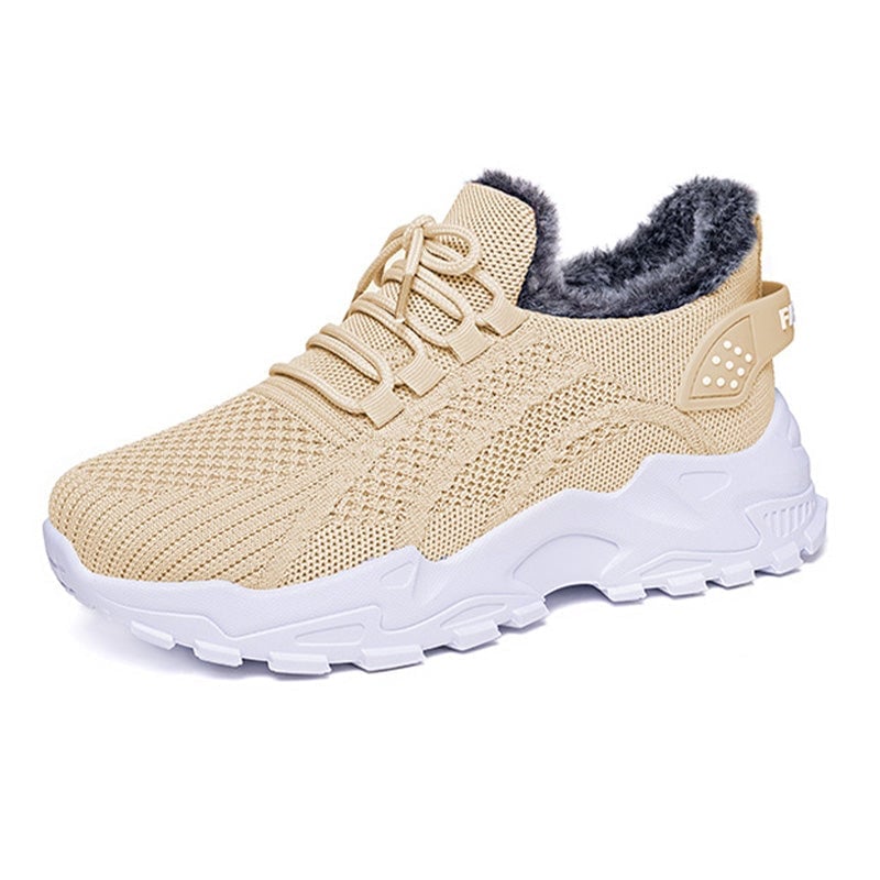 Thick-soled Plus Velvet Low-cut Lightweight Ankle Boots