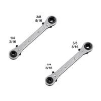Sakerplus Maintenance Double-ended Square Ratchet Wrench