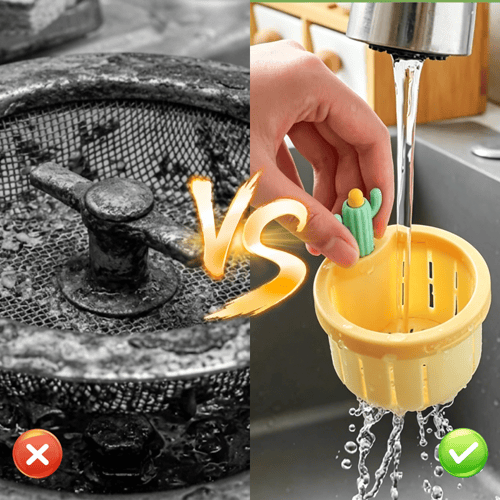 Durable ABS cactus sink strainer
