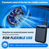 Foldable Camping Chair with Canopy and Fan