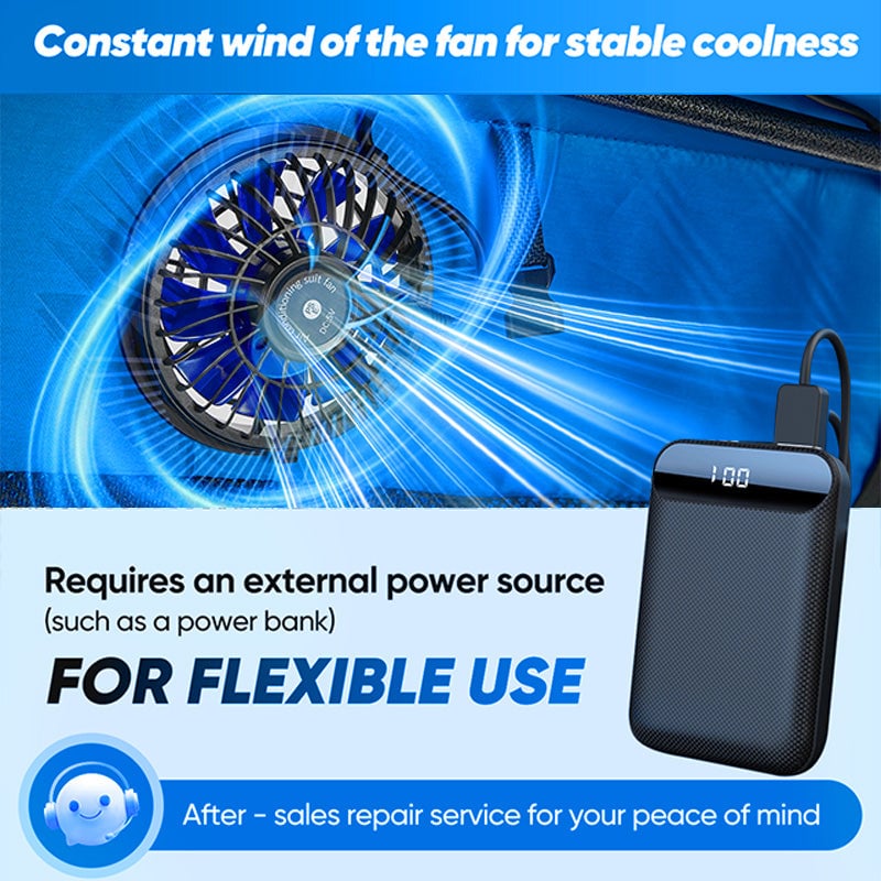 Foldable Camping Chair with Canopy and Fan
