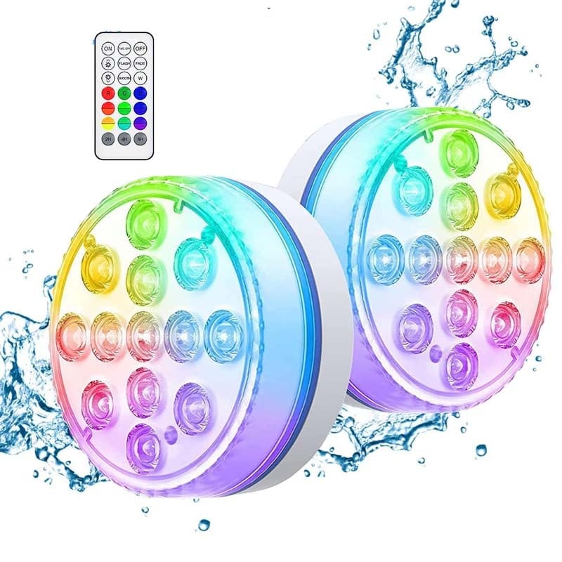 Upsell - Doppellagige wasserdichte selbstklebende LED-Pool-Leuchte