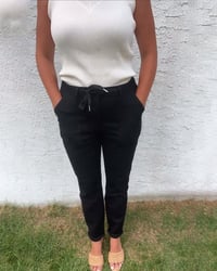 Broek Effen Kleur Casual Stretch