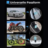 Universelle fluoreszierende Reifenventilkappen