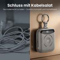 Tragbare Powerbank mit Schnellladefunktion