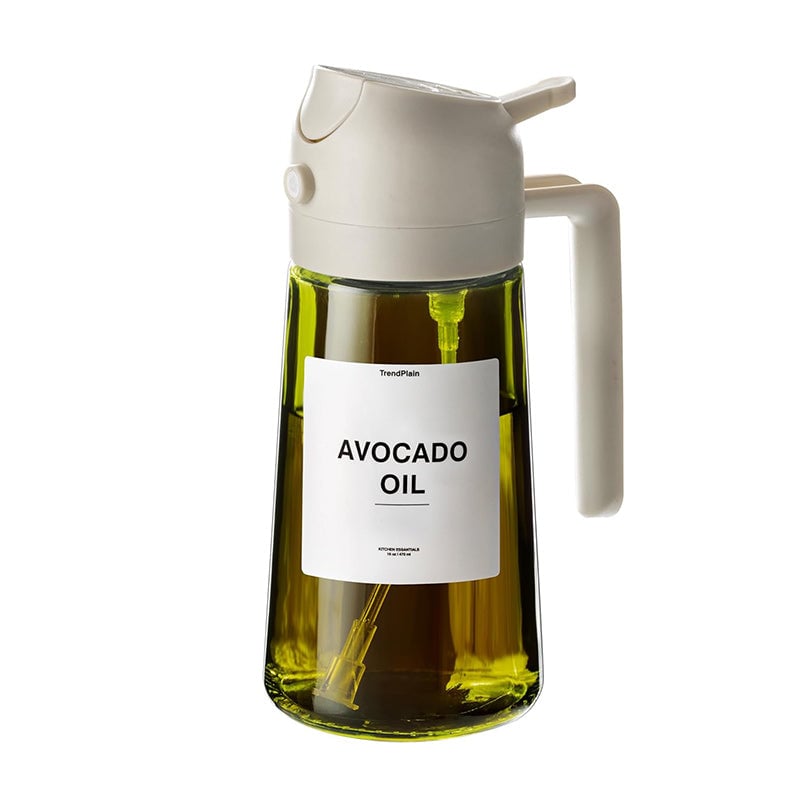 2 in 1 Glass Oil Sprayer & Dispenser