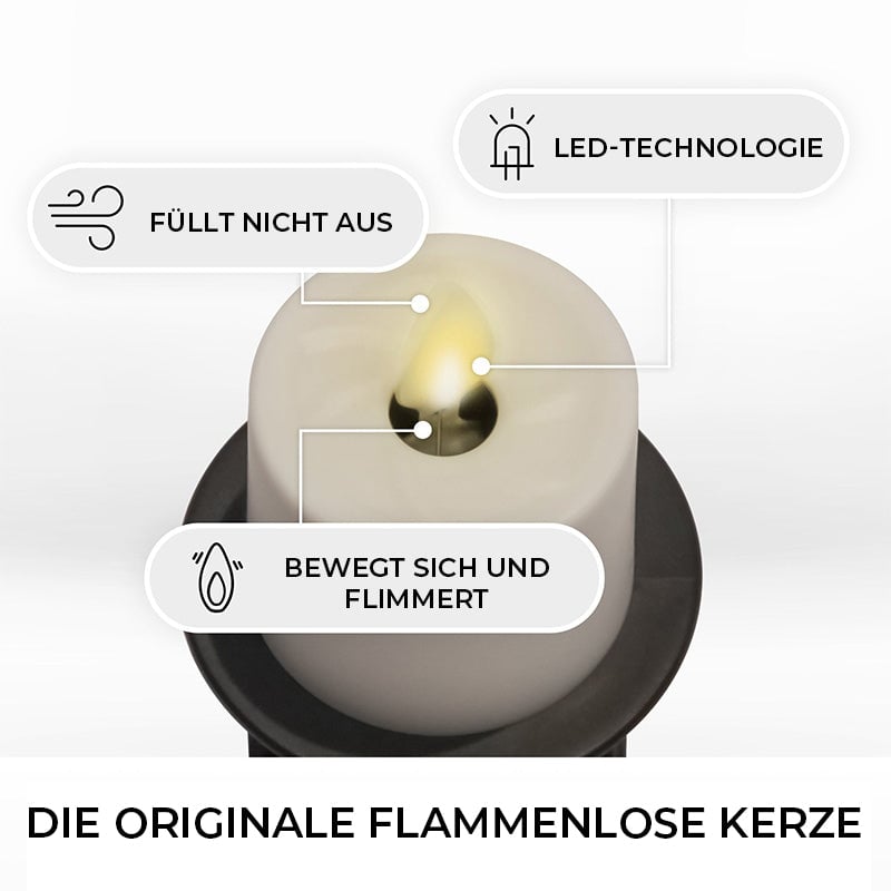 Flammenlose Kerze Nachtlicht