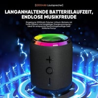 2-in-1 magnetischer teilbarer Bluetooth-Lautsprecher