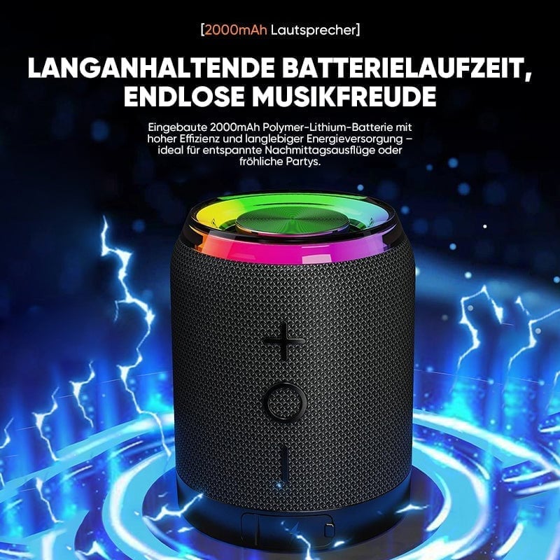 2-in-1 magnetischer teilbarer Bluetooth-Lautsprecher