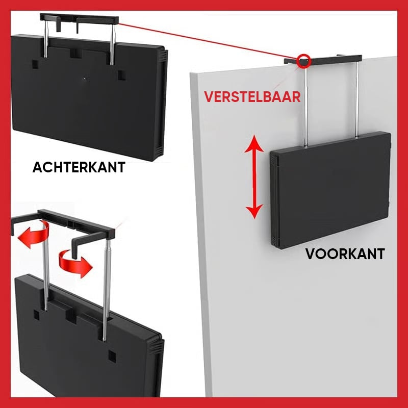 Ausziehbarer Dreiteiliger Hängespiegel