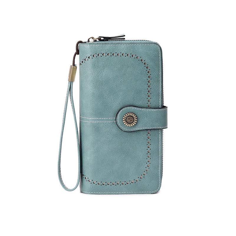 RFID Anti-magnetic Long Wallet