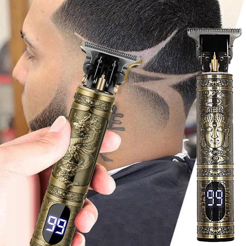 Knurled Handle Electric Hair Clipper