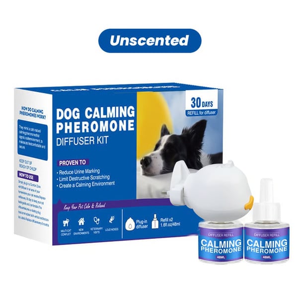 Pet Calming Pheromone Diffuser Set (Cat & Dog Versions)