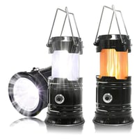 Solar wiederaufladbare LED Laterne für Camping, mit Lithiumbatterie