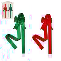 Christmas Door Bow Ribbon Decoration