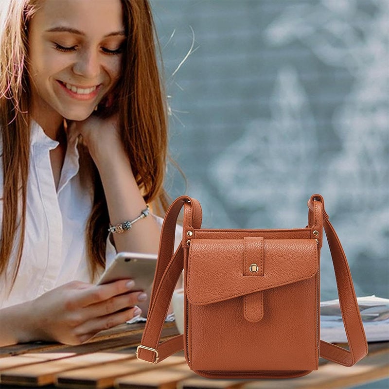 Umhängetasche aus Leder mit einzigartigem Design
