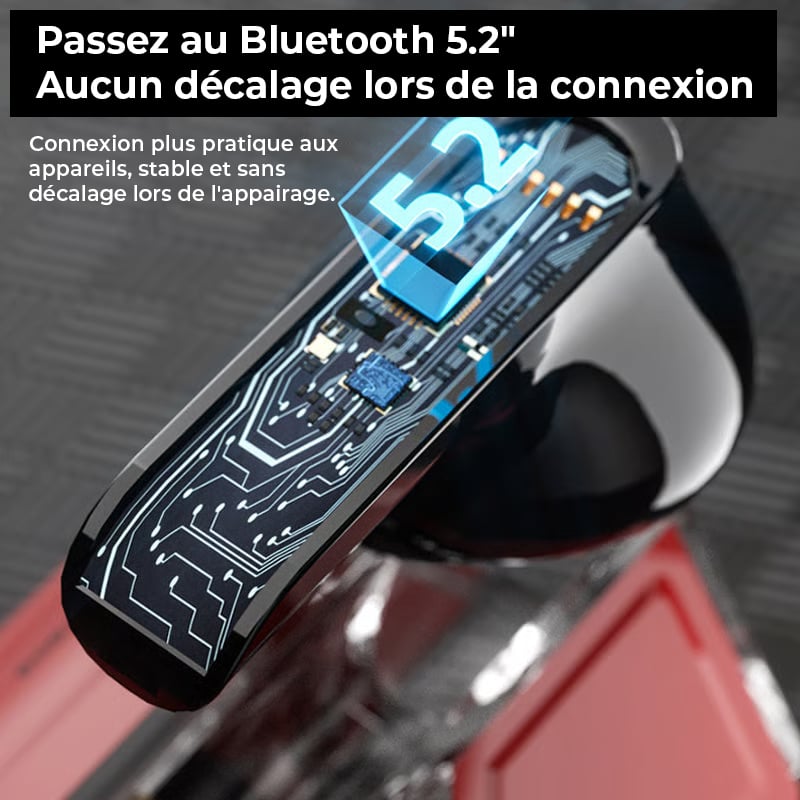 Casque sans fil semi-intra-auriculaire