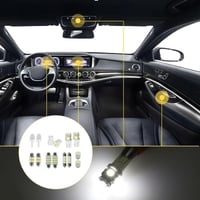 Car LED Light Combo Kit