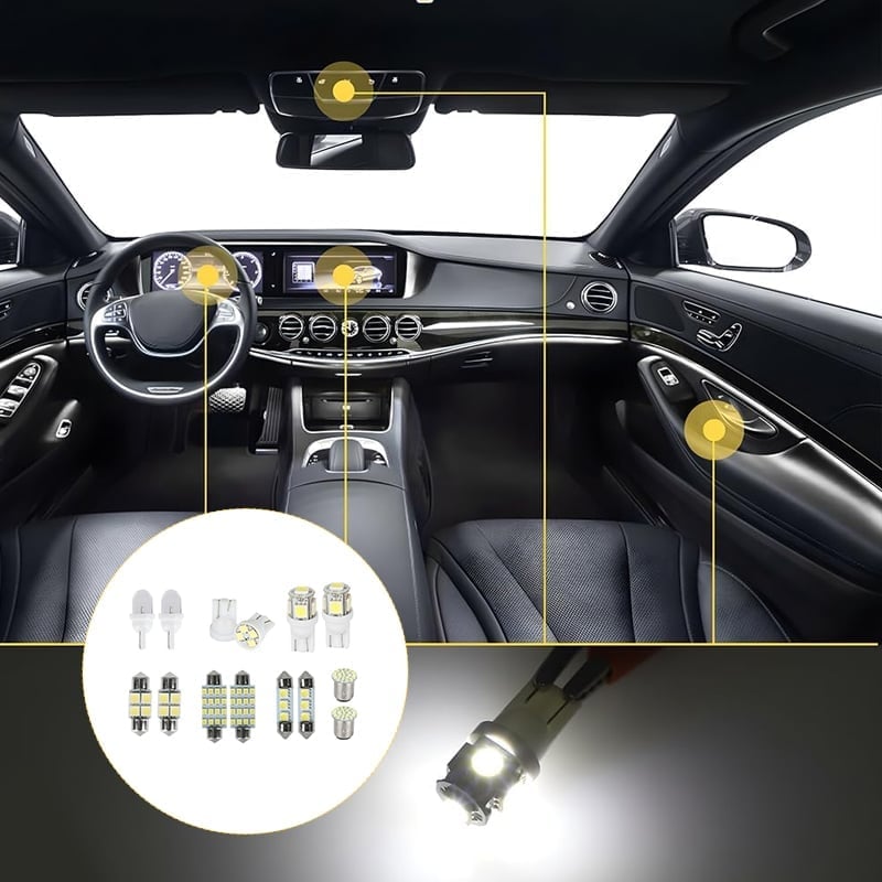 Car LED Light Combo Kit