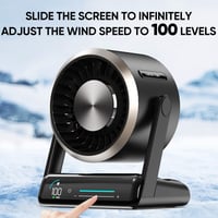 Smart Digital Display Touch Desktop Fan