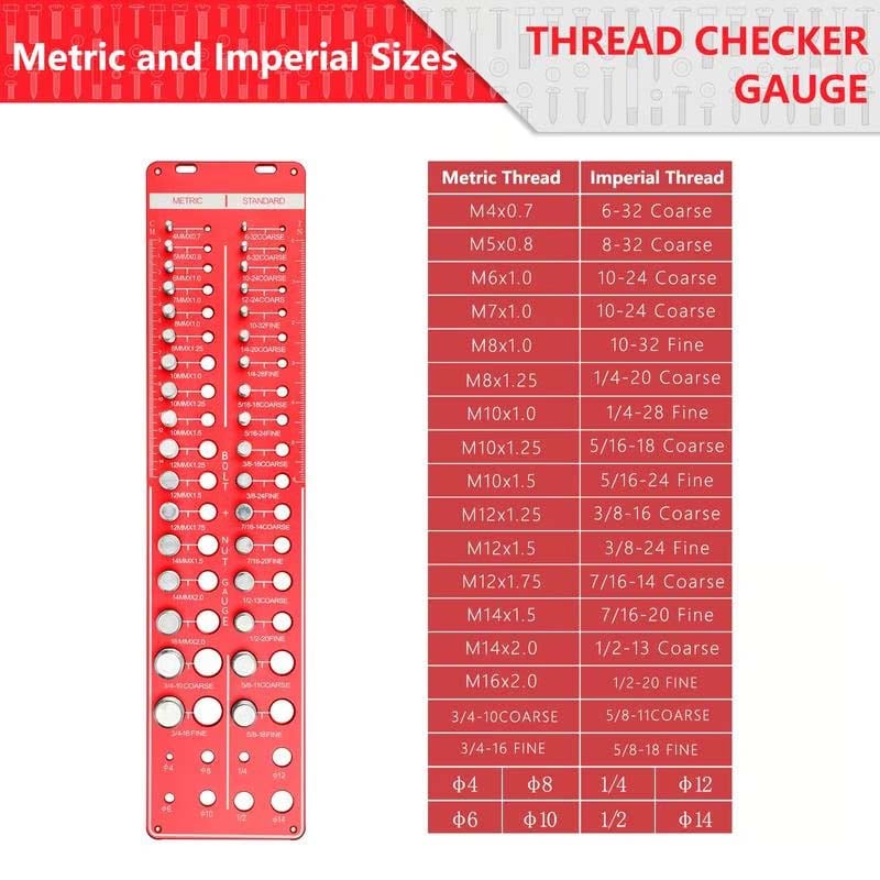 34-Hole Thread Checker