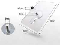Self Adhesive Nails Wall Mount Non-Trace Screw Hook Stickers